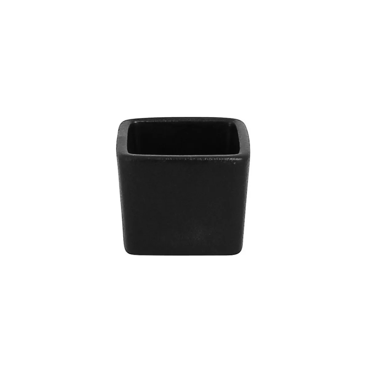 Pot à sauce carré noir porcelaine vitrifiée 5,3 cm Neo Fusion - RAK Sale