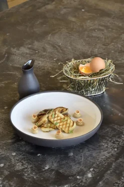 REVOL Pot à sauce gris porcelaine culinaire 6,7 cm Likid Online