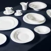 Pot à sauce rond blanc porcelaine bone china 11,6x10,3 cm Pose - RAK Discount