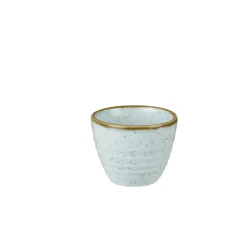 Pot à sauce rond bleu porcelaine vitrifiée Ø 5 cm Stonecast Duck Egg - CHURCHILL