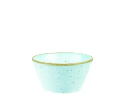 CHURCHILL Pot à sauce rond bleu porcelaine vitrifiée Ø 8 cm Stonecast Duck Egg New