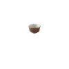 Pot à sauce rond brun porcelaine vitrifiée Ø 8 cm Stonecast Natural - CHURCHILL Outlet