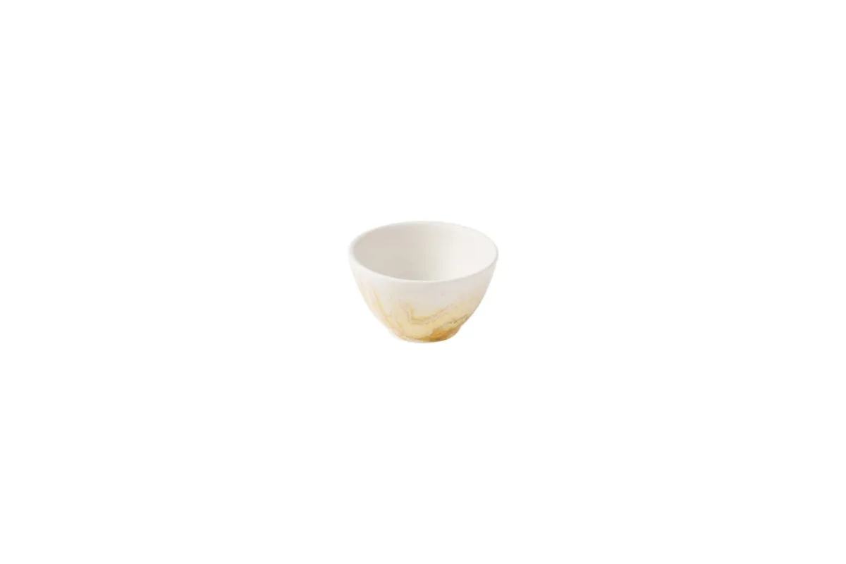 CHURCHILL Pot à sauce rond Gold porcelaine vitrifiée 8,5 cm Ø 8,5 cm Tide Outlet