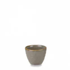 CHURCHILL Pot à sauce rond peppercorn porcelaine vitrifiée Ø 8 cm Stonecast Grey Outlet
