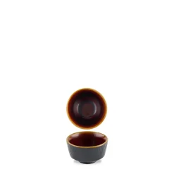 Pot à sauce rond Tokyo Black porcelaine vitrifiée Ø 6,9 cm Nourish Tokyo - CHURCHILL Discount