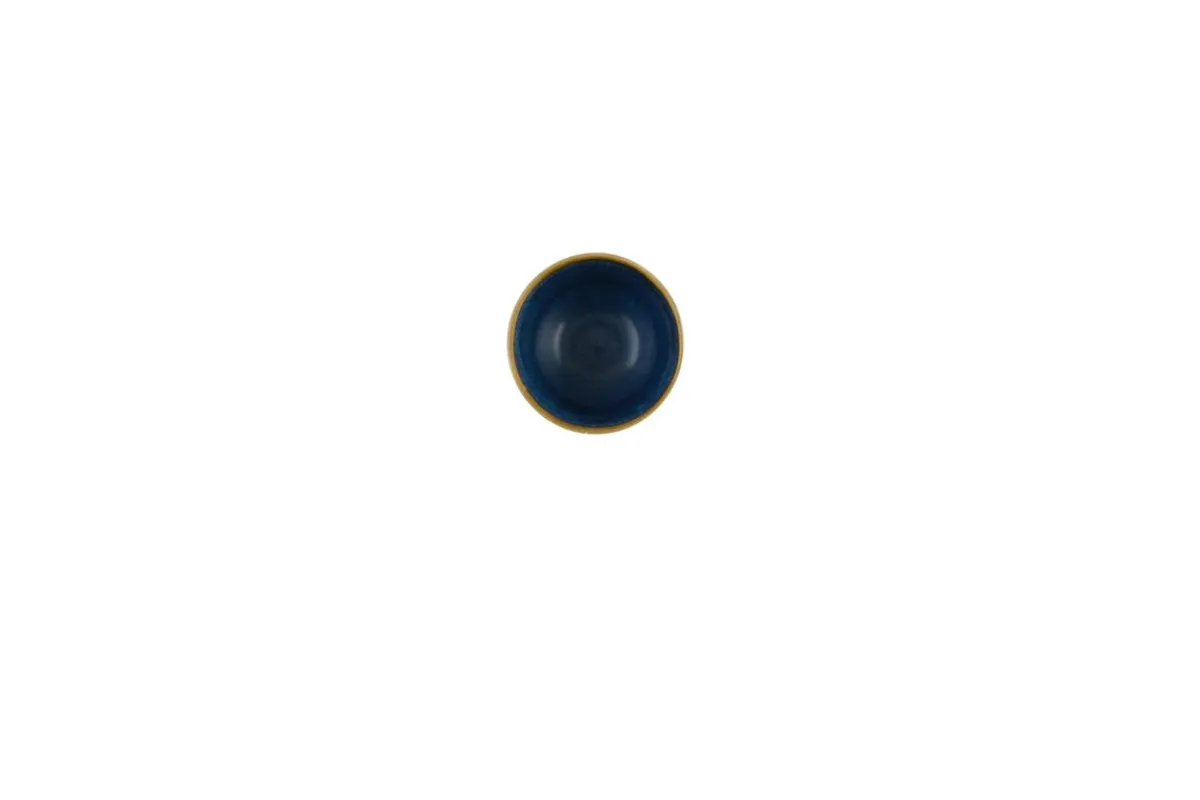 Pot à sauce rond Tokyo Blue porcelaine vitrifiée Ø 8 cm Nourish Tokyo - CHURCHILL Discount
