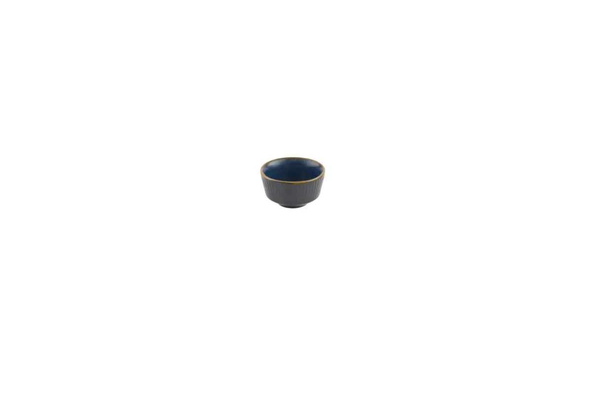 CHURCHILL Pot à sauce rond Tokyo Blue porcelaine vitrifiée Ø 6,9 cm Nourish Tokyo New