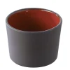 Pot à tapas rond rouge porcelaine culinaire Ø 8 cm Solid - REVOL Discount
