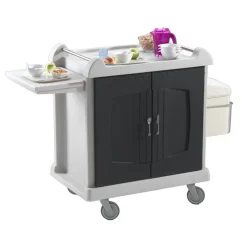 Poubelle avec support inox 48,5x28x55 cm - SAINT ROMAIN Clearance