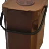 Poubelle compost plastique 10 L Organik Green - ROSSIGNOL Discount