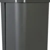 Poubelle plastique 10 L gris - PROBBAX