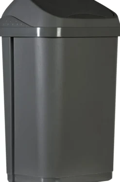 PROBBAX Poubelle plastique 25 L gris