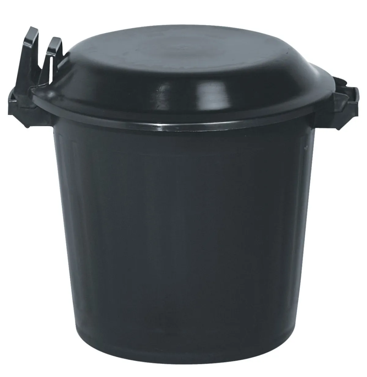 Aucune Poubelle plastique 80 L noir New