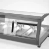 Presentoir sushi refrig 42l noir froid positif 42 L 4 bacs - HENDI Discount