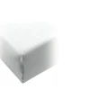 Aucune Protège matelas molleton blanc 200x160 cm 210 g/m² coton Courlis