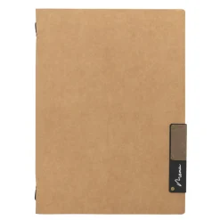 SECURIT Protège-menu A5 beige Nature Online
