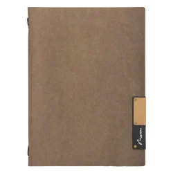 SECURIT Protège-menu A5 marron Nature Clearance