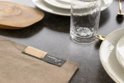 SECURIT Protège-menu A5 marron Nature Clearance