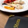 Protège-menu A4 rectangulaire noir 10 vues ajoutables Basic - SECURIT Online