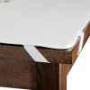 Aucune Protège-table imperméable carré blanc PVC Online