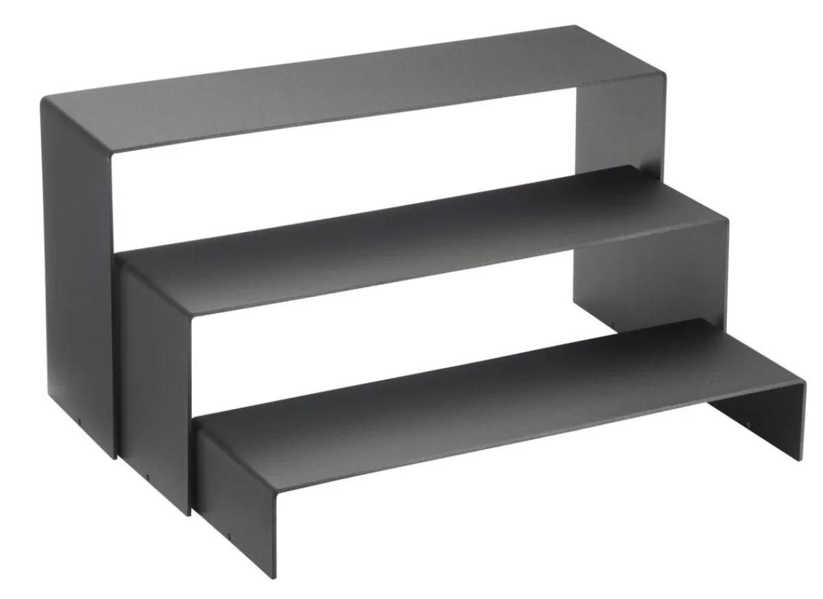 PINTINOX Présentoir acier noir 561x170x192 mm