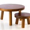 APS Présentoir bois Ø 250 mm 150 mm Acacia