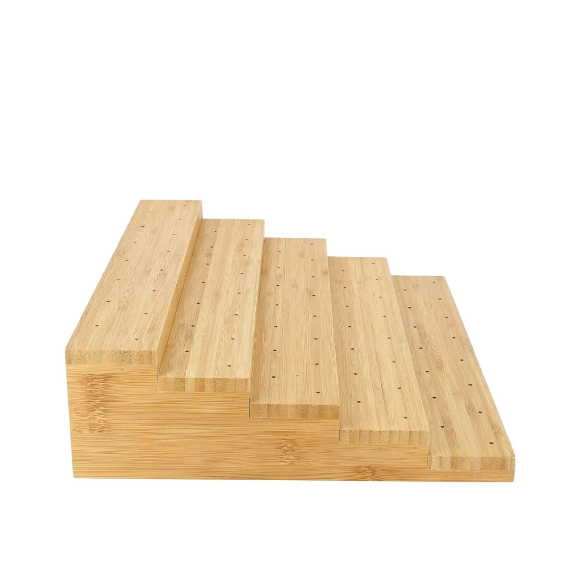 Présentoir escalier 75 pics bambou 36x30x9,5 cm Oxstal (4 pièces) - PRO.MUNDI Best