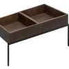 ZEPE Présentoir GN1/1 bois 55,5x32,5x23,5 cm Dolomiti