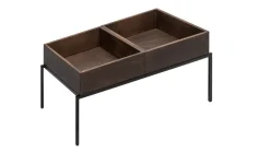 ZEPE Présentoir GN1/1 bois 55,5x32,5x23,5 cm Dolomiti