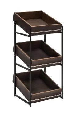 Présentoir gn1/2 3 niveaux bois 29,5x34x68,5 cm Dolomiti - ZEPE Best