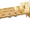 Présentoir haut pour cônes en pin et verrines bambou 46 cm x 14 cm Oxstal (4 pièces) - PRO.MUNDI