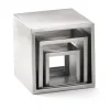 Présentoir inox 23 cm Barclay Risers (3 pièces) - TABLECRAFT