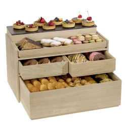 APS Présentoir pour caisse gn bois 55,5x32x32 cm Valo Online