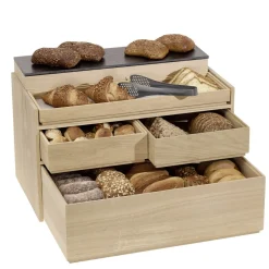 APS Présentoir pour caisse gn bois 55,5x32x32 cm Valo Online