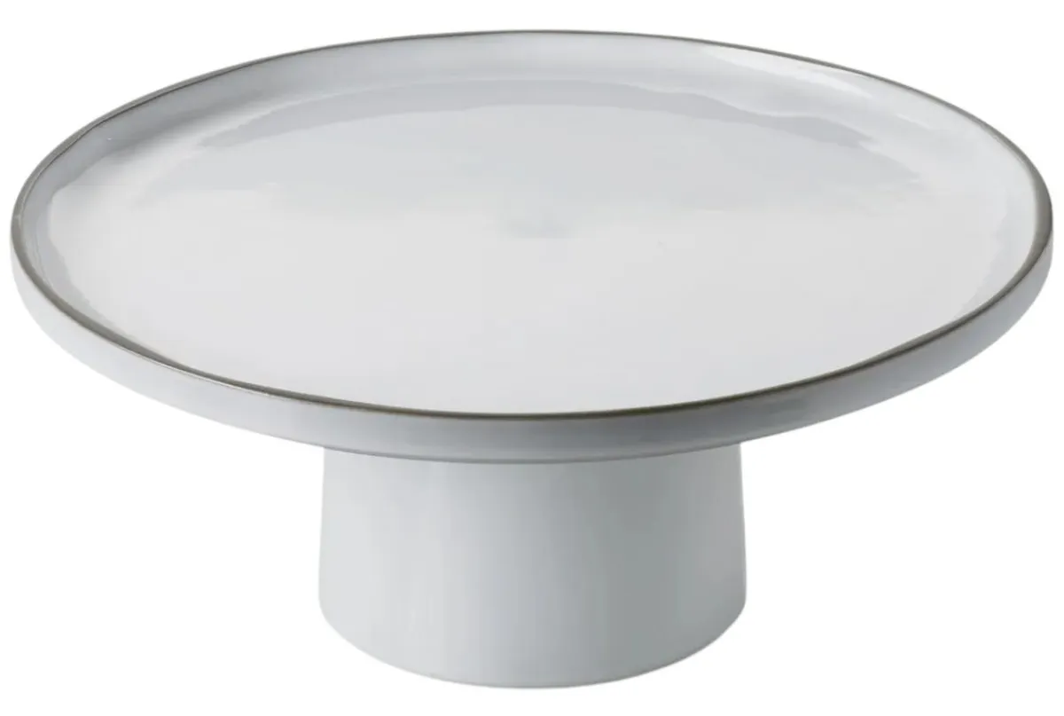 Présentoir pour pâtisserie céramique blanc Ø 15 mm 9,5 cm Caractère - REVOL New