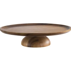 APS Présentoir à pâtisserie acacia Ø 330 mm 8 cm Acacia New
