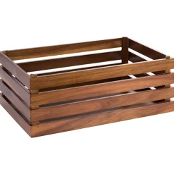 APS Présentoir à pâtisserie acacia 530x325x200 mm Superbox Outlet