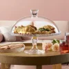 Présentoir à pâtisserie avec cloche verre Ø 32 cm 26,2 cm - Aucune Clearance