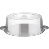Présentoir à pâtisserie avec cloche inox 18/0 Ø 30 cm 11 mm - APS New