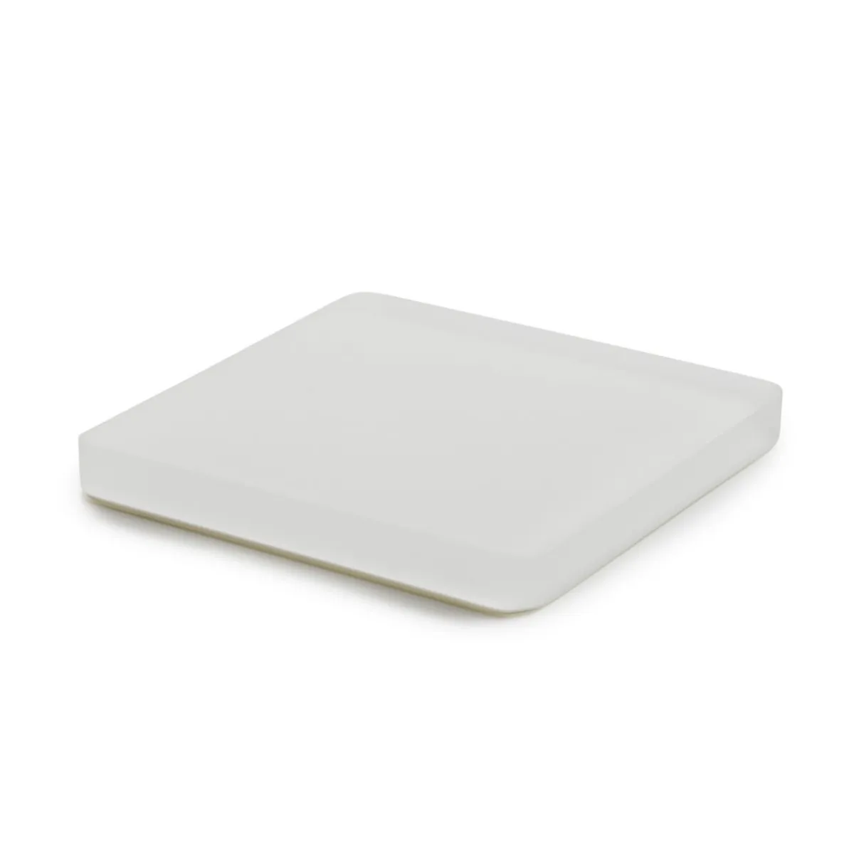 REVOL Présentoir à pâtisserie carré blanc résine Nacryl® 8 cm Mealplak