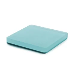 REVOL Présentoir à pâtisserie carré bleu résine Nacryl® 8 cm Mealplak New