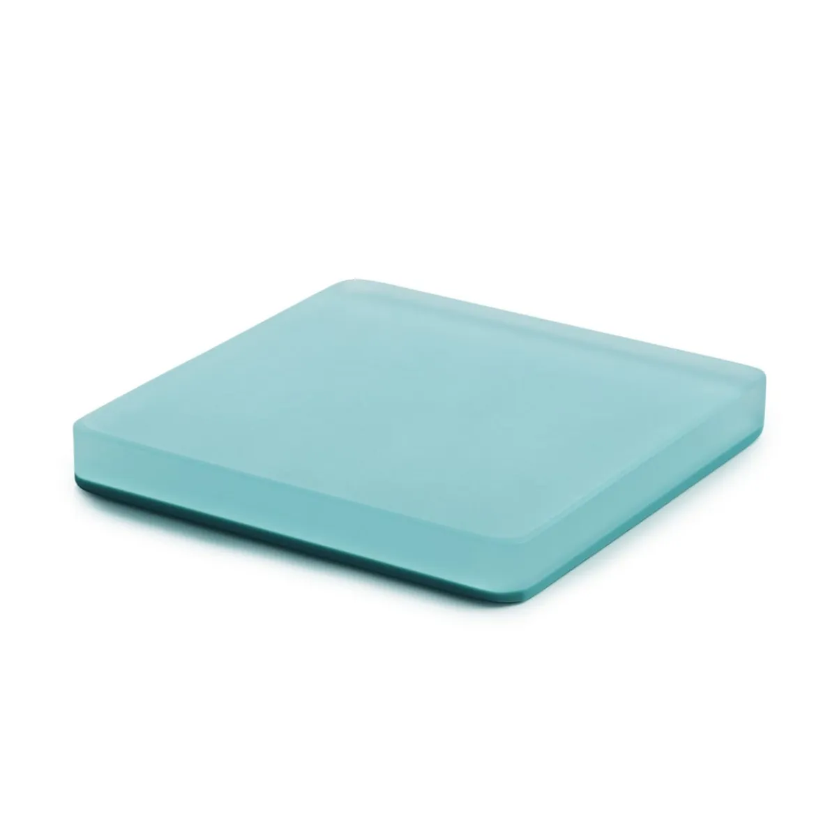 REVOL Présentoir à pâtisserie carré bleu résine Nacryl® 8 cm Mealplak New