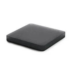 REVOL Présentoir à pâtisserie carré gris résine Nacryl® 8 cm Mealplak New