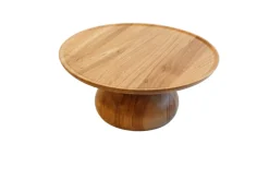 CRASTER Présentoir à pâtisserie chêne Ø 32 cm 13,6 cm Risers Best