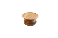 Présentoir à pâtisserie chêne Ø 15,7 cm 8 cm Risers - CRASTER