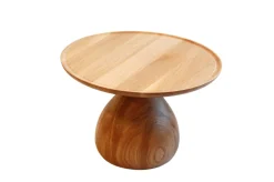 CRASTER Présentoir à pâtisserie chêne Ø 32 cm 21 cm Risers Sale