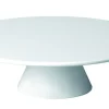 Présentoir à pâtisserie mélamine blanc Ø 31 cm 8 cm - APS Clearance