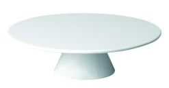 Présentoir à pâtisserie mélamine blanc Ø 31 cm 8 cm - APS Clearance