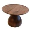 CRASTER Présentoir à pâtisserie noyer Ø 32 cm 21 cm Risers Clearance
