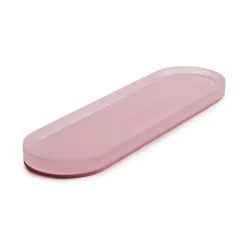 REVOL Présentoir à pâtisserie ovale rose résine Nacryl® 17 cm Mealplak Online